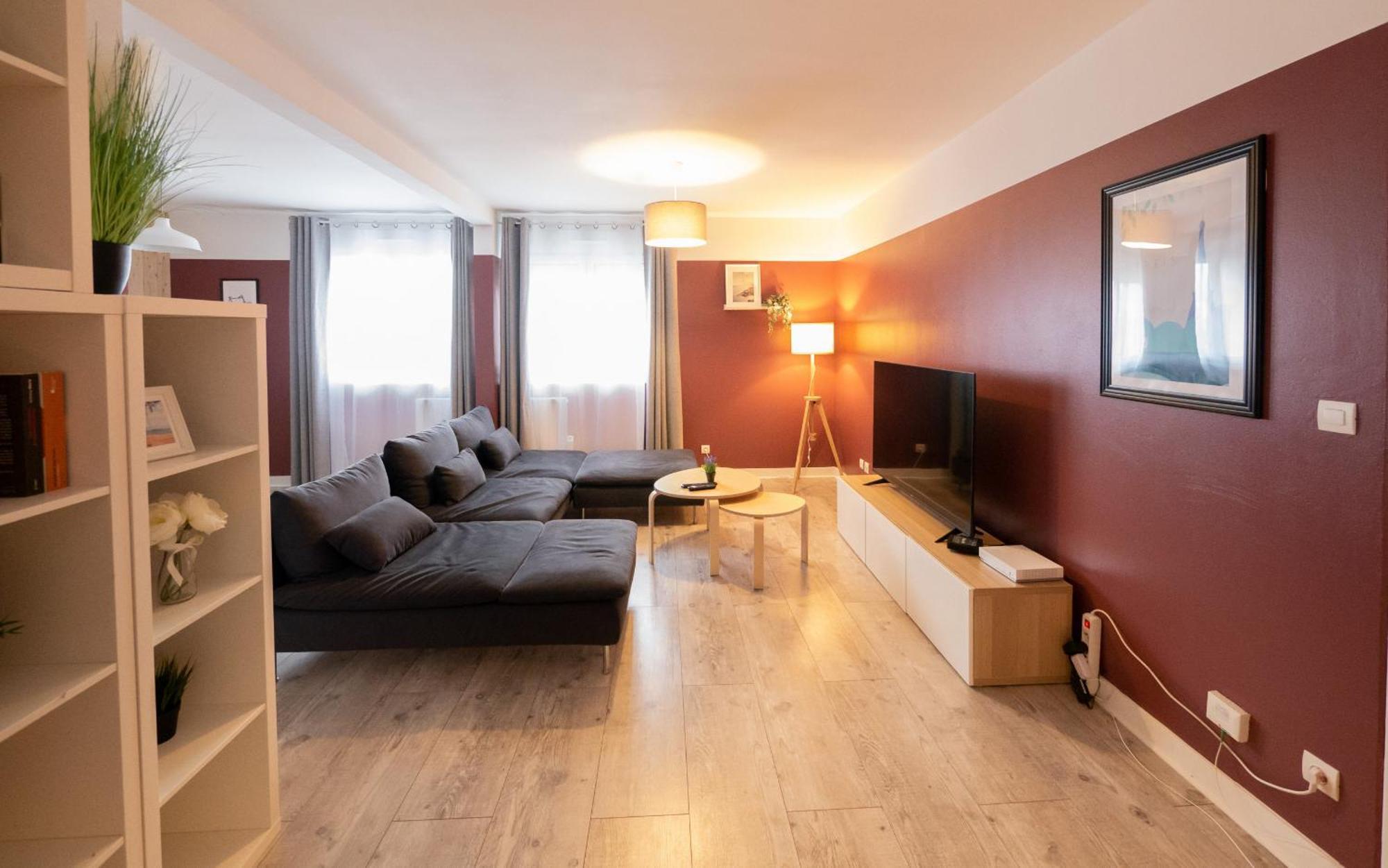 Ferienwohnung Le Grandiose - Gare - Parking - 6 Personnes - Reve Au Mans Le Mans Exterior foto