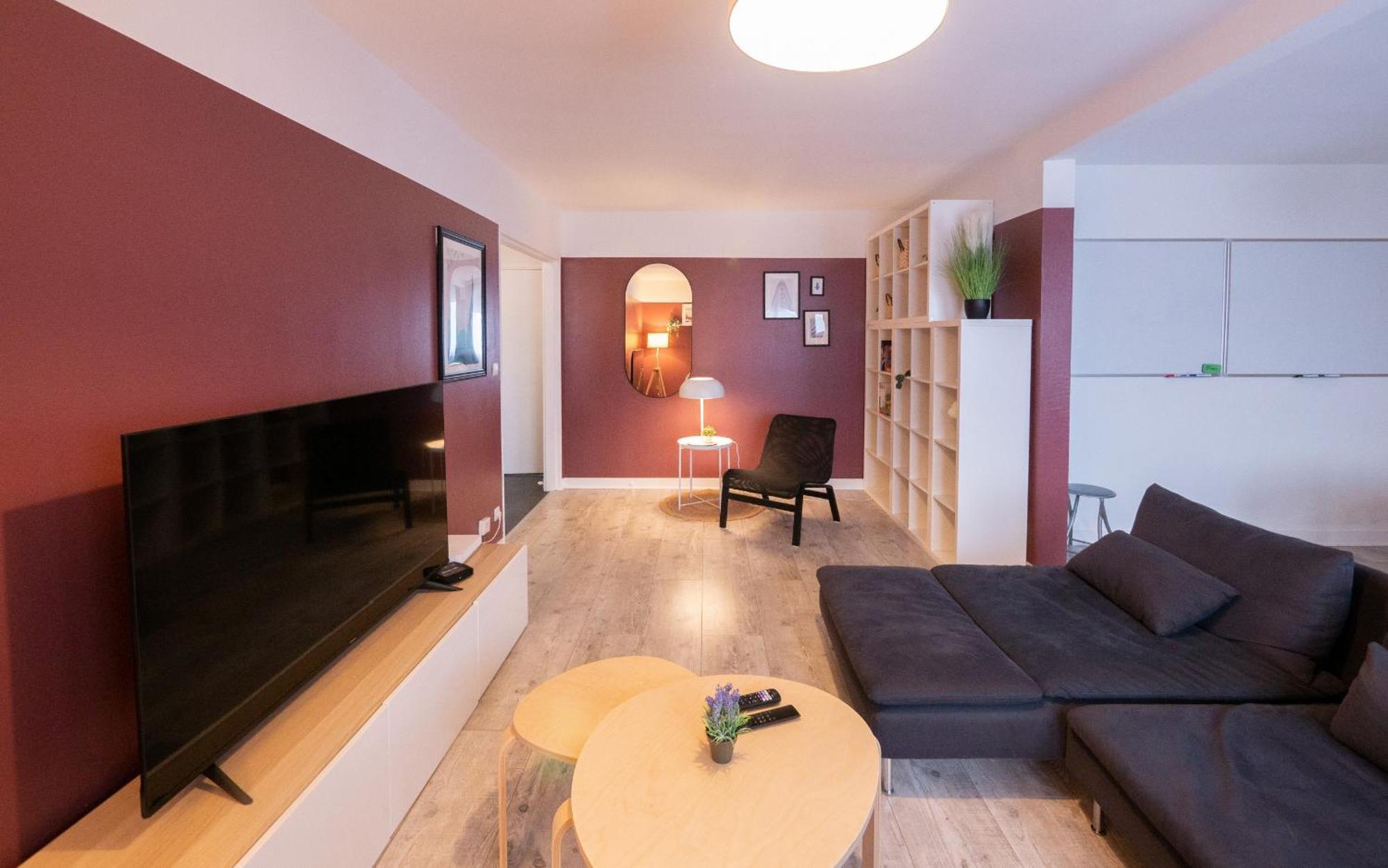 Ferienwohnung Le Grandiose - Gare - Parking - 6 Personnes - Reve Au Mans Le Mans Exterior foto