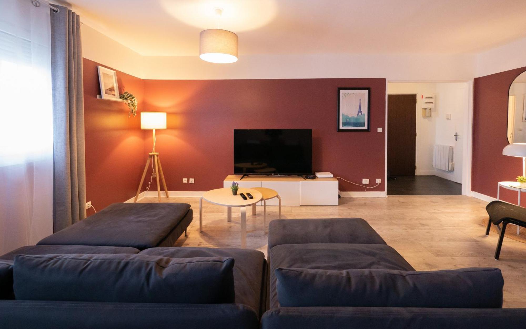 Ferienwohnung Le Grandiose - Gare - Parking - 6 Personnes - Reve Au Mans Le Mans Exterior foto